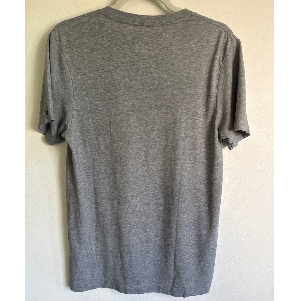 Rhone Element Tee Mens Medium Gray Pima Cotton Silver XT2 Short Sleeve T-Shirt - Picture 2 of 6